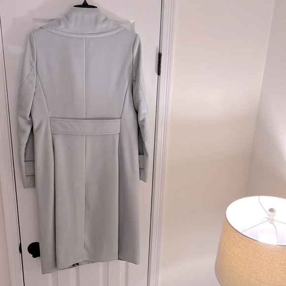 NWT Dillards Antonio Milani ice blue mint pea coat size 6 - Picture 7 of 7